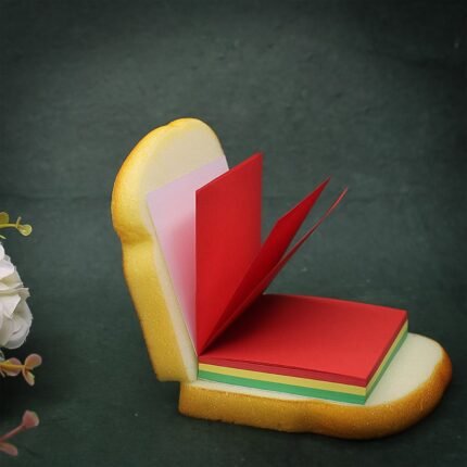 Sandwich Shaped Note Sticky Notes Memo Notes, Unique Mini Notes (Multicolor)
