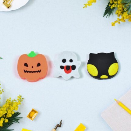 Eraser Rubber (1 Pc) Fun, Colorful, and Erasers for children with Mixed Colors Designs, Ideal for School, Drawing, and Play