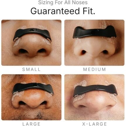 Nasal Strip Starter Kit 1 Set Opens Nasal Passages to Improve Breathing, Boost Oxygen Reduce Snoring